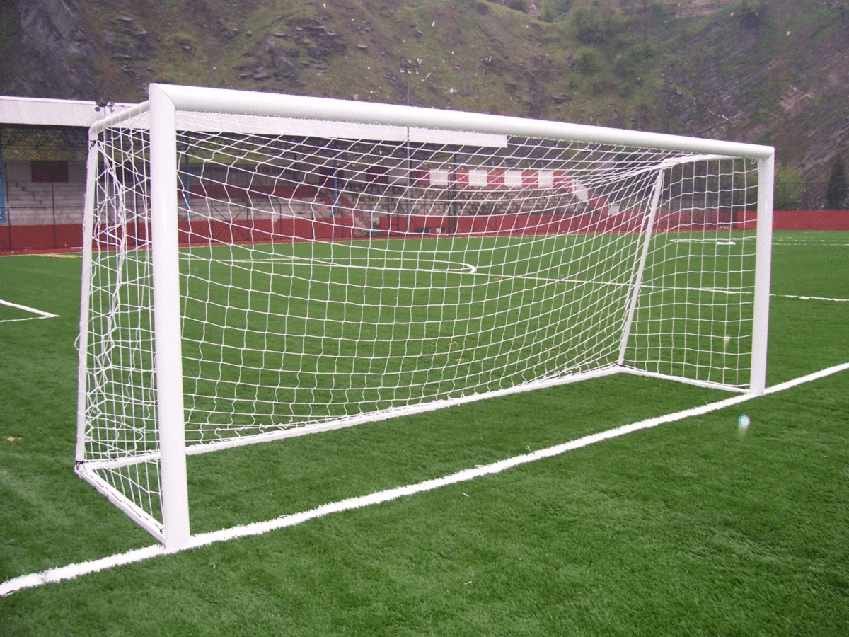 Mini Futbol Kalesi Alimünyum Kanallı Seyyar 200 x 500 cm - Görsel 1