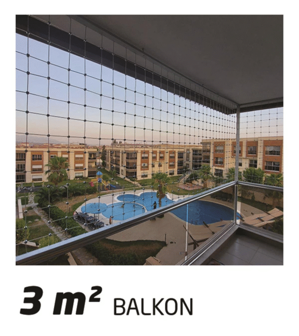 Winblock - Balkonlar için Çocuk Güvenlik Sistemi ( 3 M² )