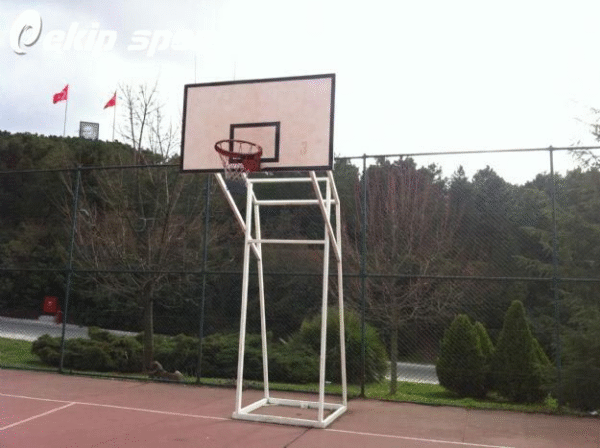 Fiber Panya Basketbol Potası 4 Direk Sabit 105 x 180 cm
